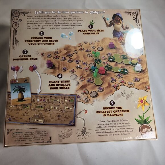 Ishtar Gardens of Babylon Board Game NEW SEALED Cathala Singh Iello - Picture 5 of 9
